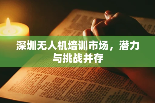 深圳无人机培训市场，潜力与挑战并存