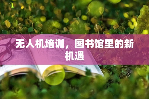 无人机培训，图书馆里的新机遇