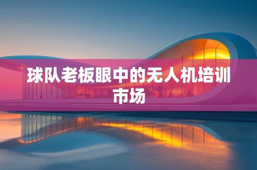 球队老板眼中的无人机培训市场