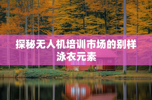 探秘无人机培训市场的别样泳衣元素
