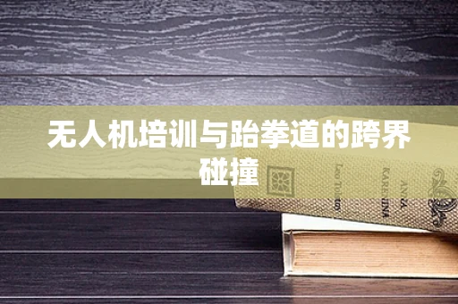无人机培训与跆拳道的跨界碰撞