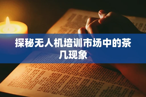 探秘无人机培训市场中的茶几现象