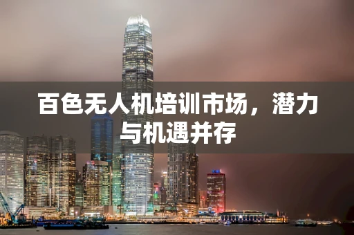 百色无人机培训市场，潜力与机遇并存