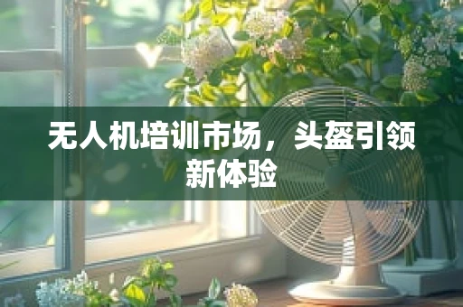 无人机培训市场，头盔引领新体验
