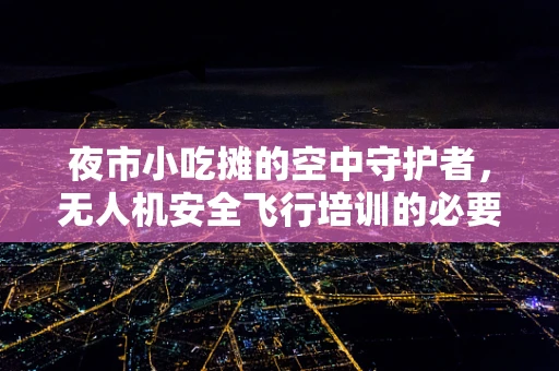夜市小吃摊的空中守护者，无人机安全飞行培训的必要性