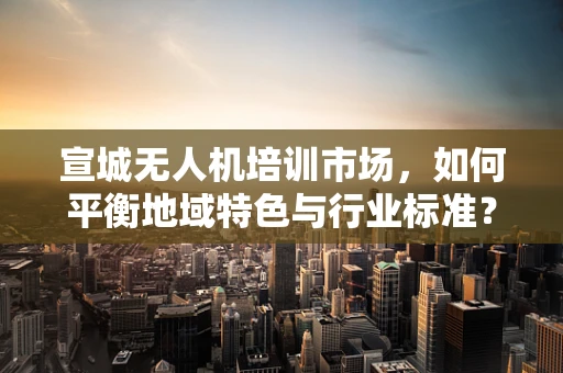 宣城无人机培训市场，如何平衡地域特色与行业标准？