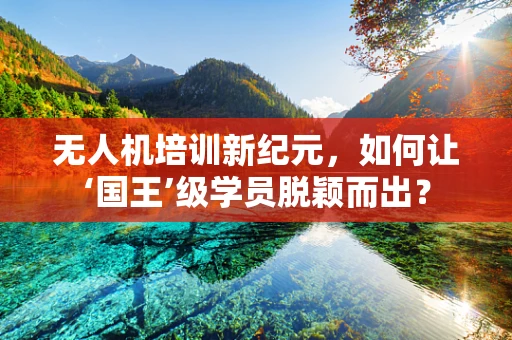 无人机培训新纪元，如何让‘国王’级学员脱颖而出？