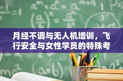 月经不调与无人机培训，飞行安全与女性学员的特殊考量