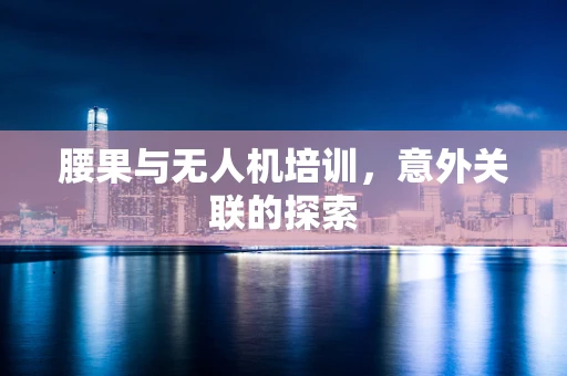 腰果与无人机培训，意外关联的探索
