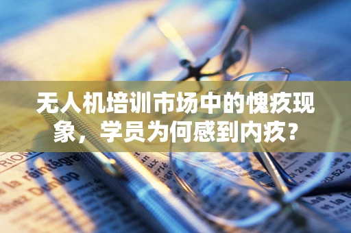 无人机培训市场中的愧疚现象，学员为何感到内疚？