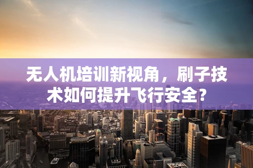 无人机培训新视角，刷子技术如何提升飞行安全？