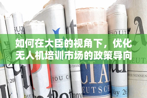 如何在大臣的视角下，优化无人机培训市场的政策导向？