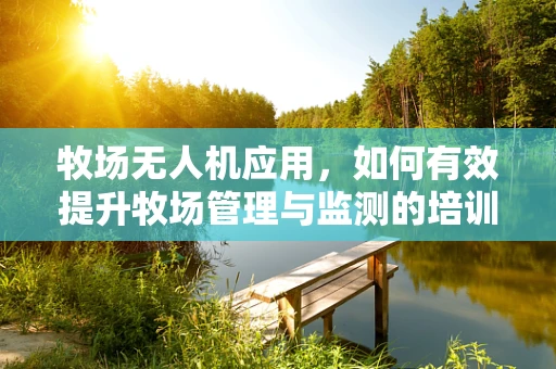 牧场无人机应用，如何有效提升牧场管理与监测的培训需求？