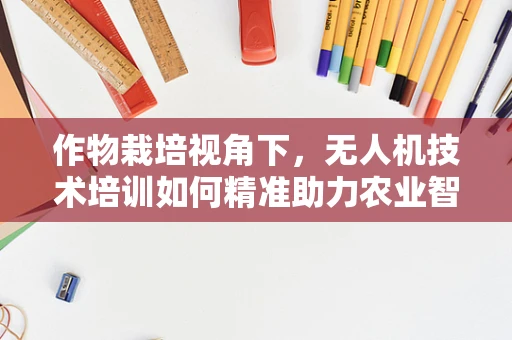 作物栽培视角下，无人机技术培训如何精准助力农业智能化？