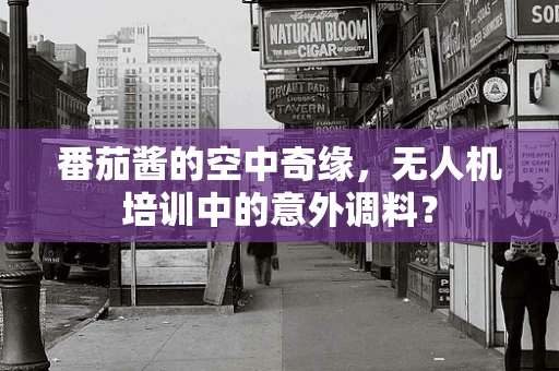 番茄酱的空中奇缘，无人机培训中的意外调料？