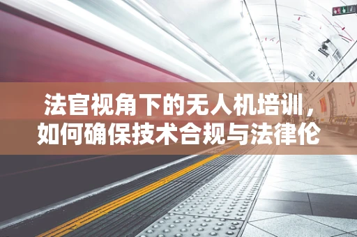 法官视角下的无人机培训，如何确保技术合规与法律伦理的平衡？