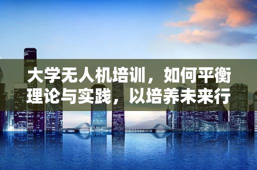 大学无人机培训，如何平衡理论与实践，以培养未来行业精英？