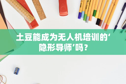 土豆能成为无人机培训的‘隐形导师’吗？