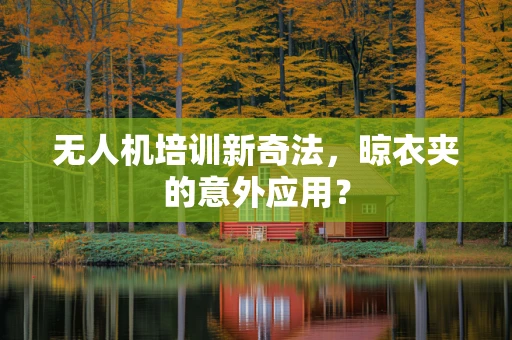 无人机培训新奇法，晾衣夹的意外应用？