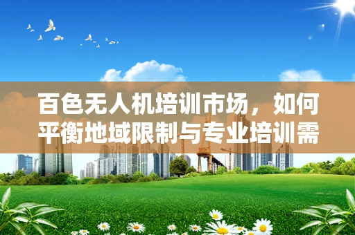 百色无人机培训市场，如何平衡地域限制与专业培训需求？
