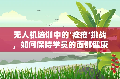 无人机培训中的‘痤疮’挑战，如何保持学员的面部健康与专业形象？