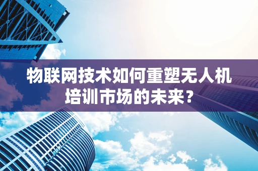物联网技术如何重塑无人机培训市场的未来？