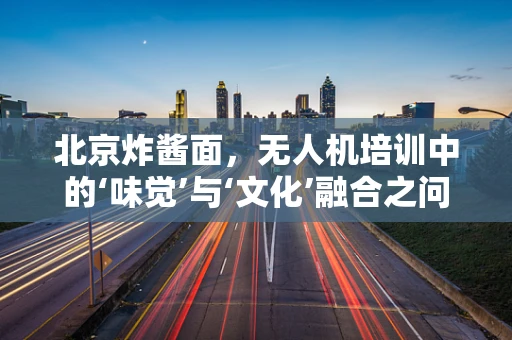 北京炸酱面，无人机培训中的‘味觉’与‘文化’融合之问？