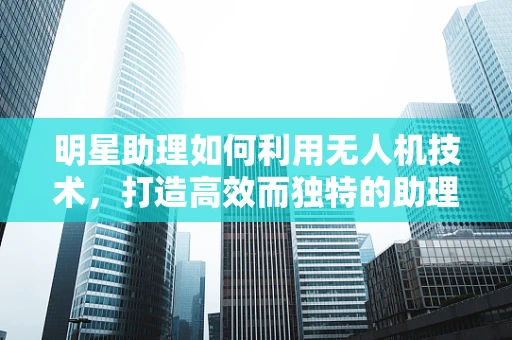 明星助理如何利用无人机技术，打造高效而独特的助理服务？