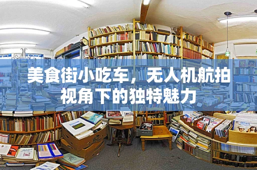 美食街小吃车，无人机航拍视角下的独特魅力
