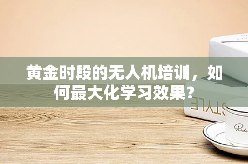 黄金时段的无人机培训，如何最大化学习效果？