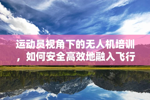 运动员视角下的无人机培训，如何安全高效地融入飞行技能？