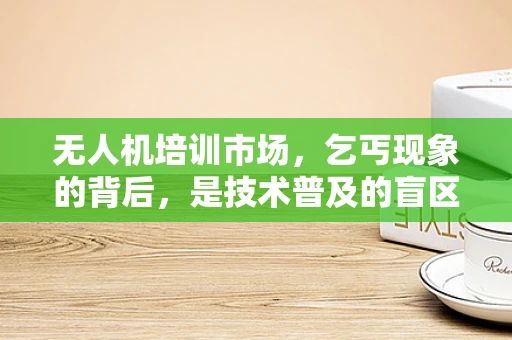 无人机培训市场，乞丐现象的背后，是技术普及的盲区吗？