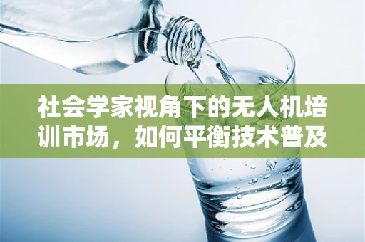 社会学家视角下的无人机培训市场，如何平衡技术普及与伦理考量？