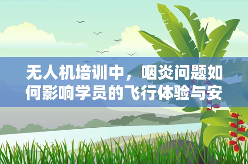 无人机培训中，咽炎问题如何影响学员的飞行体验与安全？