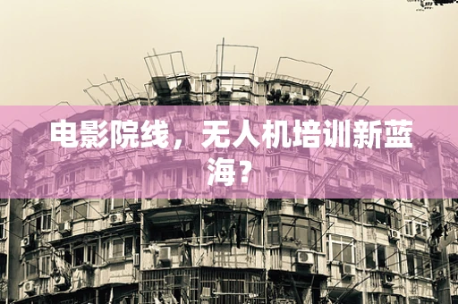 电影院线，无人机培训新蓝海？