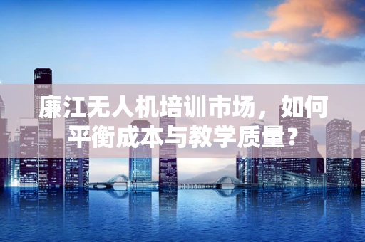 廉江无人机培训市场，如何平衡成本与教学质量？