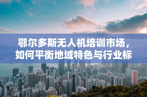 鄂尔多斯无人机培训市场，如何平衡地域特色与行业标准？