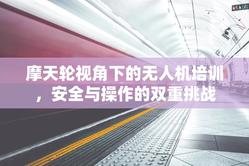 摩天轮视角下的无人机培训，安全与操作的双重挑战