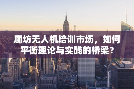 廊坊无人机培训市场，如何平衡理论与实践的桥梁？