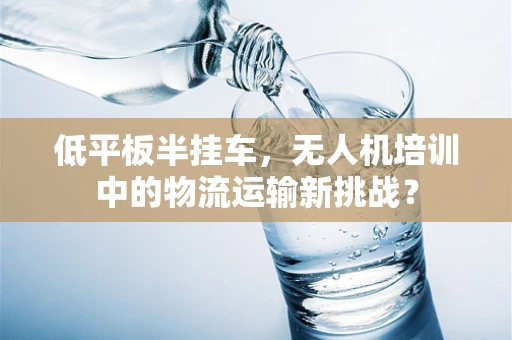 低平板半挂车，无人机培训中的物流运输新挑战？