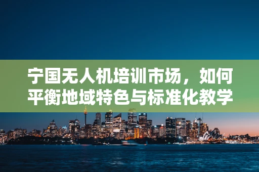 宁国无人机培训市场，如何平衡地域特色与标准化教学？
