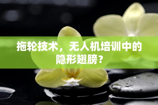 拖轮技术，无人机培训中的隐形翅膀？