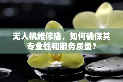 无人机维修店，如何确保其专业性和服务质量？