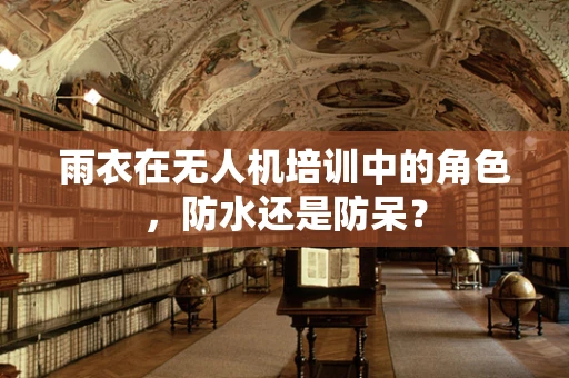 雨衣在无人机培训中的角色，防水还是防呆？