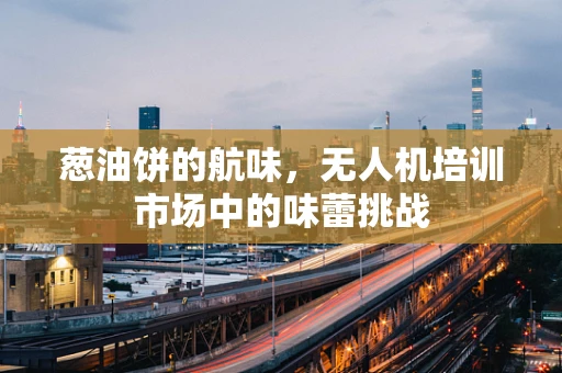 葱油饼的航味，无人机培训市场中的味蕾挑战