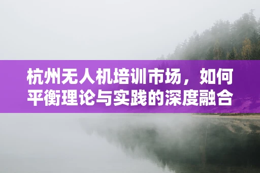 杭州无人机培训市场，如何平衡理论与实践的深度融合？