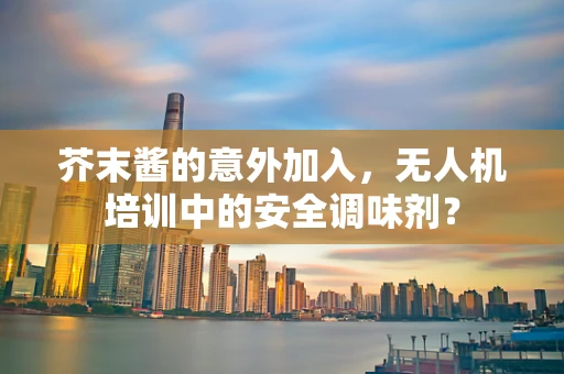 芥末酱的意外加入，无人机培训中的安全调味剂？