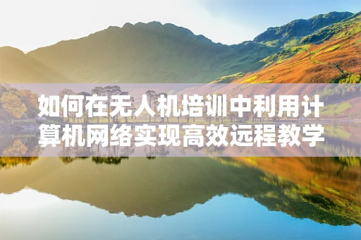 如何在无人机培训中利用计算机网络实现高效远程教学？