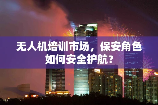 无人机培训市场，保安角色如何安全护航？