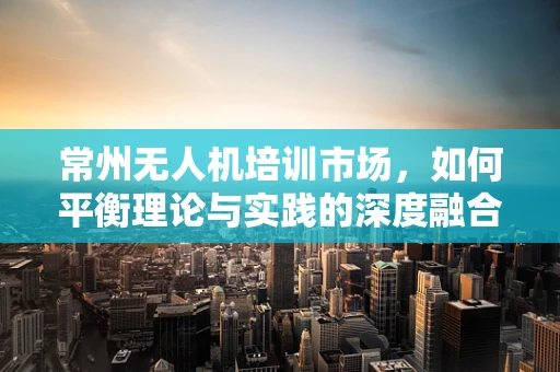 常州无人机培训市场，如何平衡理论与实践的深度融合？